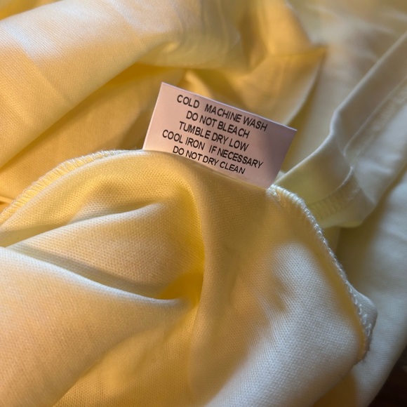 CONFETE Yellow Swiss Dot Tulle Tiered Midi Dress Cottagecore Prom Garden Party - Picture 7 of 10